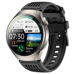 Smartwatch ECG Bluetooth Calling Health Tracker Black