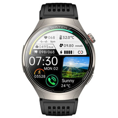 Smartwatch ECG Bluetooth Calling Health Tracker Black