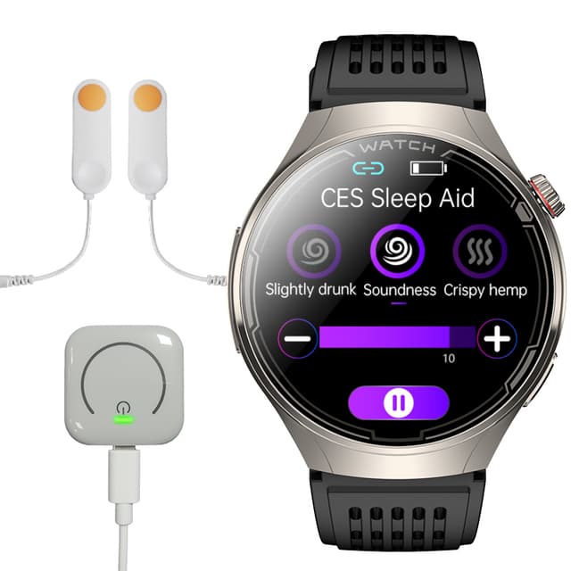 Smartwatch ECG Bluetooth Calling Health Tracker Black