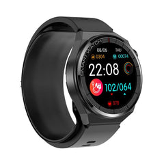 Smartwatch ECG Blood Pressure Heart Rate Blood Oxygen Black