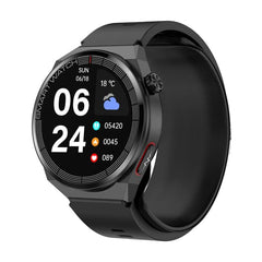 Smartwatch ECG Blood Pressure Heart Rate Blood Oxygen Black