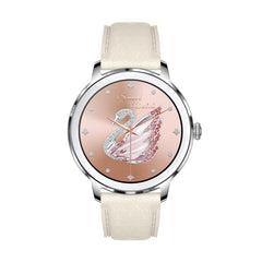 Smartwatch Heart Rate Blood Pressure Oxygen Monitor Rose Gold