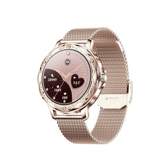 Smartwatch Heart Rate Pedometer Calories IP67 Waterproof Rose Gold