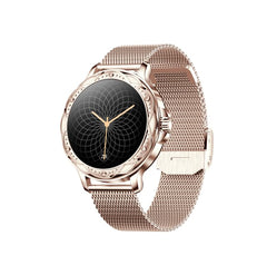 Smartwatch Heart Rate Pedometer Calories IP67 Waterproof Rose Gold