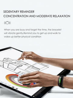 Smartwatch with heart rate, sleep monitor, pedometer