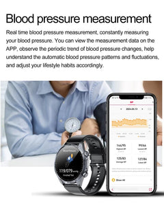 Smartwatch with advanced health tracking Black