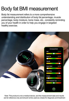 Smartwatch with advanced health tracking Black