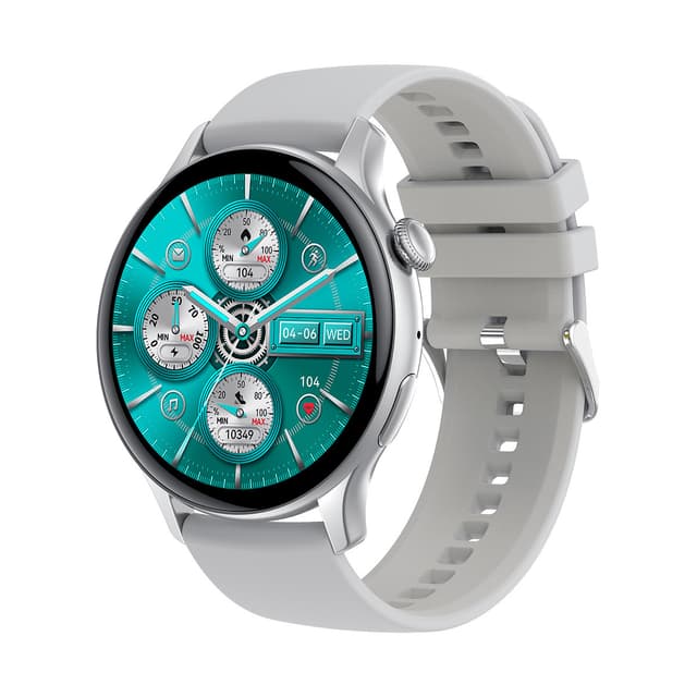 Smartwatch with Multisport Modes Silver