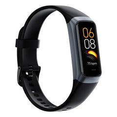 Smartwatch with heart rate and blood pressure monitor Black