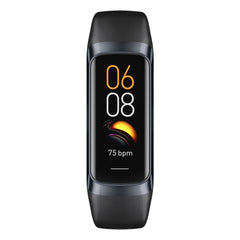 Smartwatch with heart rate and blood pressure monitor Black