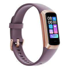 Smartwatch with heart rate and blood pressure monitor Purple