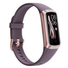 Smartwatch with heart rate and blood pressure monitor Purple