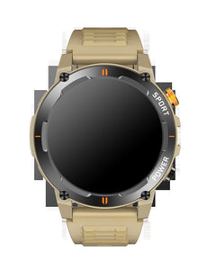 Smartwatch with heart rate and blood pressure monitor Yellow