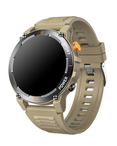 Smartwatch with heart rate and blood pressure monitor Yellow