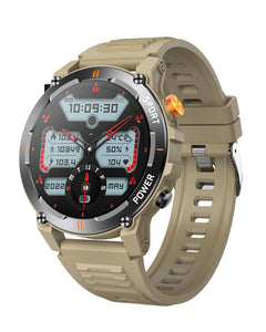 Smartwatch with heart rate and blood pressure monitor Yellow