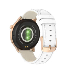 Smartwatch Heart Rate Blood Pressure Oxygen Monitor White