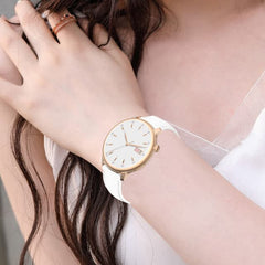 Smartwatch Heart Rate Blood Pressure Oxygen Monitor White