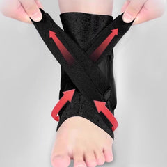 Lace-Up Ankle Brace for Sprains and Injury Recovery Support