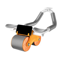 Automatic Rebound Ab Roller Wheel with Elbow Support for Core Workout