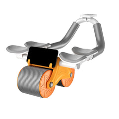 Automatic Rebound Ab Roller Wheel with Elbow Support for Core Workout