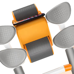 Automatic Rebound Ab Roller Wheel with Elbow Support for Core Workout