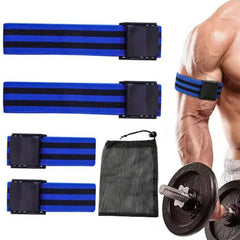 4pcs Fabric BFR Bands for Glutes and Hip Strength Training