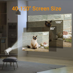 Bluetooth HDMI Projector - Android 11 Mini LCD 5G WiFi Home Theater