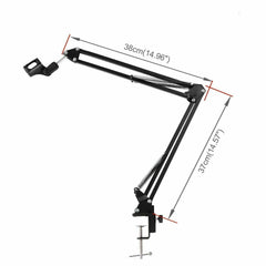 BM800 Studio Condenser Microphone Kit - Suspension Arm Stand Included