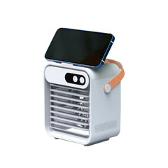 Rechargeable Mini Desktop Cooling Fan - Portable Air Conditioner