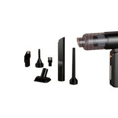 Lightweight 8000Pa Car Vacuum Cleaner - Cordless Keyboard Handheld Vac