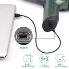 3-in-1 Cordless Car Vacuum Cleaner with Pump - Handheld High Suction
