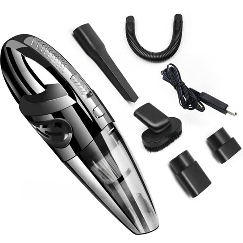 120W Cordless Handheld Car Vacuum Cleaner - 12V Rechargeable Portable