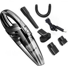 120W Cordless Handheld Car Vacuum Cleaner - 12V Rechargeable Portable