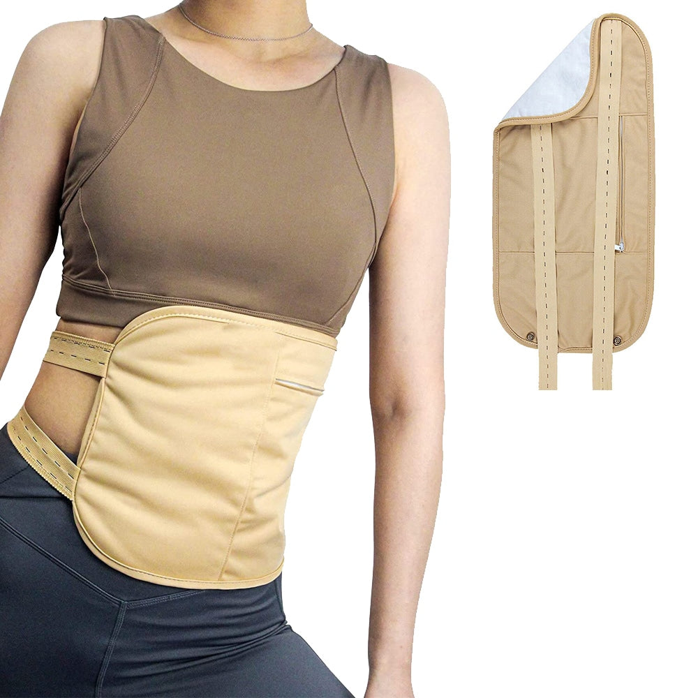 Reusable Castor Oil Pack Wrap Belt for Inflammation and Detox