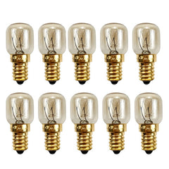 10pcs E14 15W Microwave Oven LED Bulbs - Type A