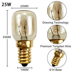 10pcs E14 15W Microwave Oven LED Bulbs - Type A
