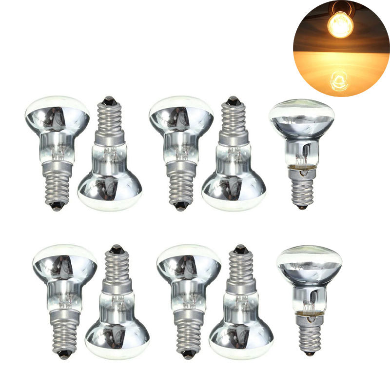 10pcs E14 R39 Spotlight Bulbs 30W Warm White
