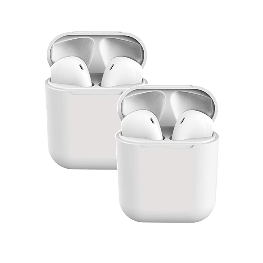 2-Pack inPods 12 Bluetooth 5.0 Earbuds Touch Control with Case - White