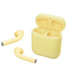 2-Pack inPods 12 Bluetooth 5.0 Earbuds Touch Control with Case - Yellow