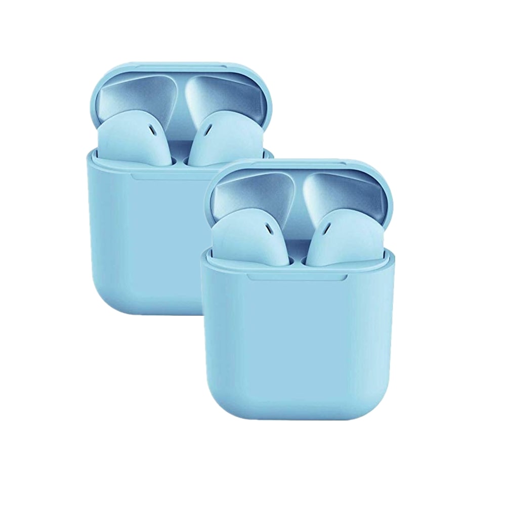 2-Pack inPods 12 Bluetooth 5.0 Earbuds Touch Control with Case - Blue