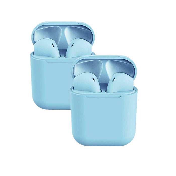 2-Pack inPods 12 Bluetooth 5.0 Earbuds Touch Control with Case - Blue