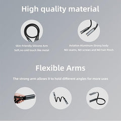 Hands-Free Book Light - 3 Color Stepless Dimming for Repair Sewing