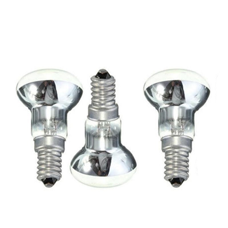 3 Pcs R39 E14 Spotlight Bulbs - 30W Warm White Screw Base Light
