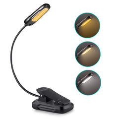 9 LED Clip-on Book Light - For Bed Reading with Books & Kindles