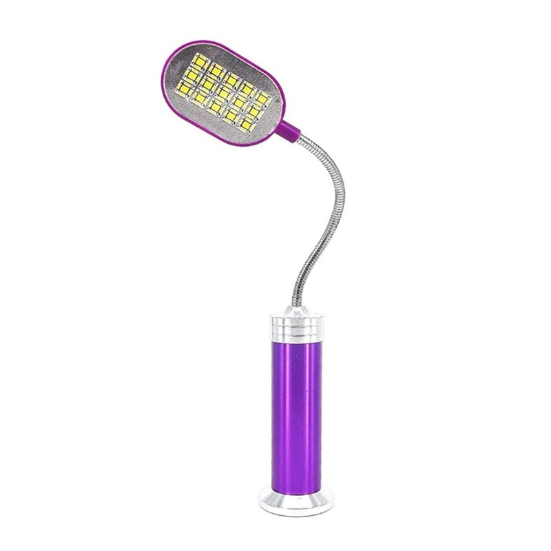 Flexible Bedside Lamp - Magnetic Base Long Arm for Reading