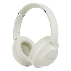 White Bluetooth Over?Ear HiFi Foldable Headphones for Travel