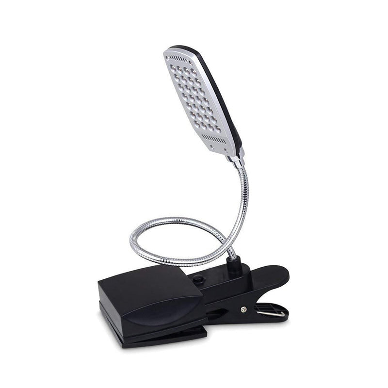 USB/DC & Battery Book Light - 3 Brightness Levels for Travel