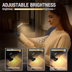Rechargeable Bookmark Light - Infinite Brightness for Reading