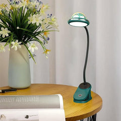 Green Folding Book Light 2W - Dimmable Mini Projector Rechargeable