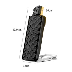 Black Clip-on Rechargeable Reading Light - 3 Color 5 Brightness
